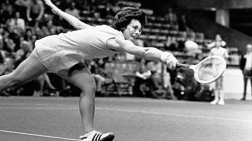 Still image taken from Billie Jean King: Portrait of a Pioneer